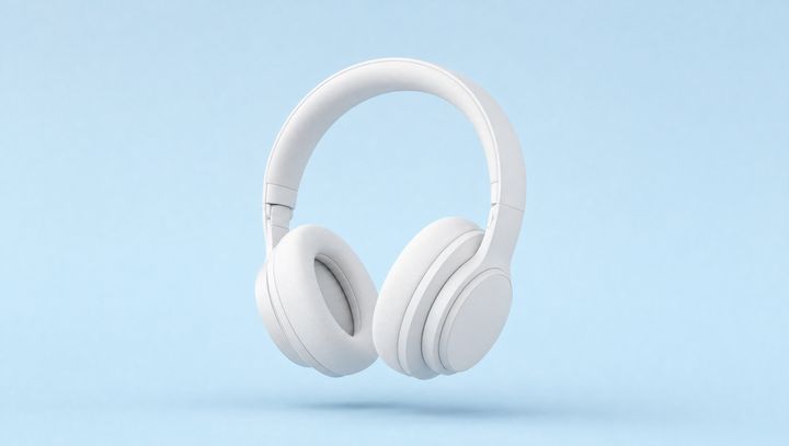 Căști wireless albe — produs bestseller